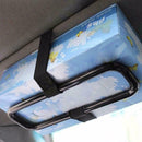 Car Tissue Paper Box Napkin Case Holder Black Sun Visor Back Organiser & Se X2F5