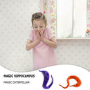 Magic Twisty Fuzzy Worm Wiggle Moving Sea Horse Kids Magic Tricks Toys