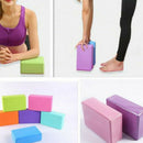 Yoga Block Pilates EVA Brick Foam Stretch Fitness Exercise Sport Gym Tool