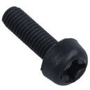 100 x Black M3*10mm plastic Phillips screw flat head