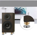 8 Pcs/Set Copper Speaker Suspension Spikes Isolation Stands Foot Base Pad f