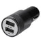 2.1 Ah Dual USB Blu-ray car charger Aluminum Alloy Car Charger 2.5 * 2.5 *  S2B1