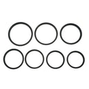 7pcs Step Up Lens Filter Ring For Cameras Adapter Lot 49mm 52mm 72mm 77mm Series