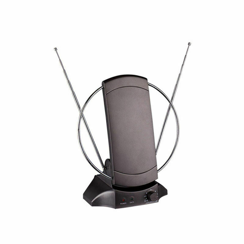 50 Mile Indoor TV Antenna Signal Amplifier Booster Digital TV 1080P HDTV I DSH