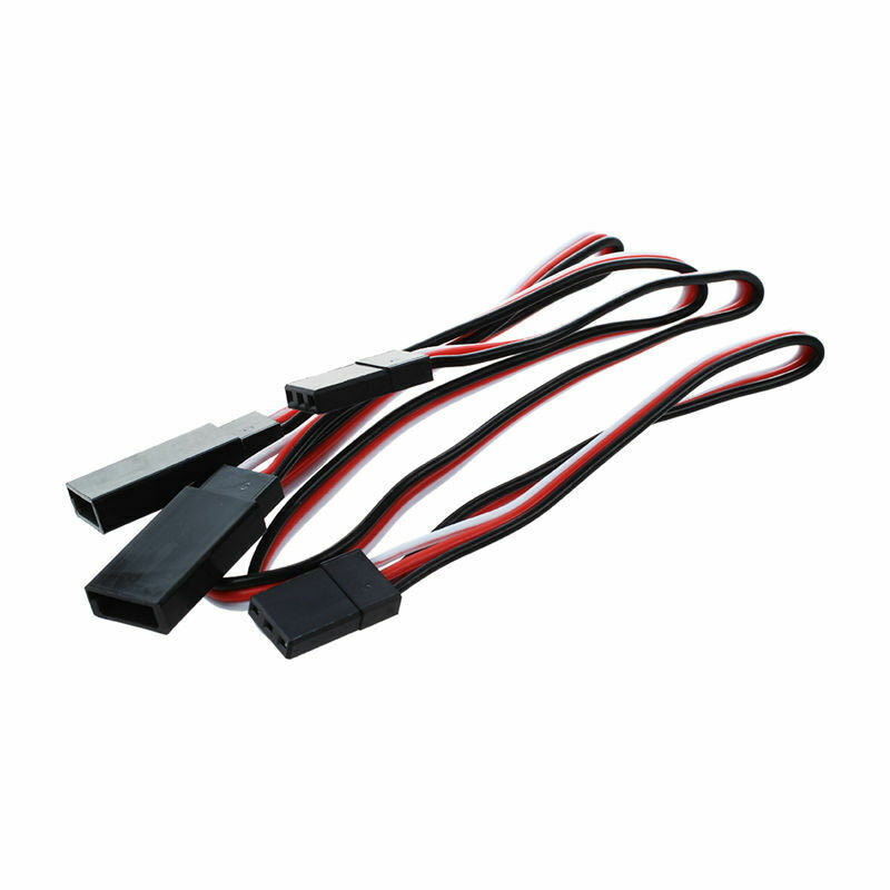 2 Pcs 30cm Female to Male Servo Extension Cable Cord for RC Airplane S1D9