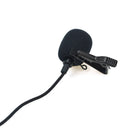 Lavalier Lapel Microphone Clip-on Omni-directional Condenser Mic for GoPro