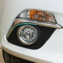 for Mazda 3 Axela 2014 2015 2016 Chrome Front Fog Light Lamp Cover Trim Fog