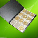 120-Pockets 3x3cm Coins Currency Holders Inserts  Sleeves Collector Pages