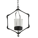 Morrocan Mosaic Candle Holder Candelabrum Lantern Wall Sconce C - Black