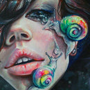 Full Round Drill Rhinestone Picture DIY Unimaginable Snail Diamond Painting