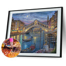Landscape 5D DIY Full Round Drill Diamond Painting Rhinestone Art (River)