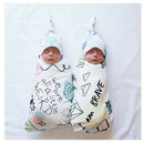 Infant Baby Soft Sleeping Blanket Bath Towel Swaddle Wrap Photography Props