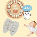 Baby Milk Teeth Tooth Lanugo Wooden Storage Fairy Box Organizer Girl Boy Z1 Q0G0
