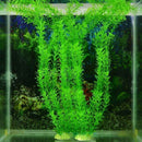 12" Long Water Grass Artificial Plant Plastic Ornament Fish Tank Aquarium Dec OZ