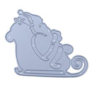 Santa Claus Horse DIY Metal Stencil Scrapbook Embroidery Craft Cutting Die