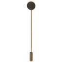 10pcs Copper Collar Lapel Pin Stick Glue On Base Boutonniere Pins 1cm Pad