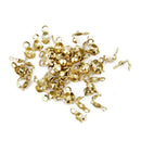 Jewellery Making Starter Kit Findings Spacer Steel Wire Elastic Cord Golden