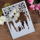 Christmas Tree Elk Snowflake Metal Cutting Dies Stencil Scrapbook Embossing OZ