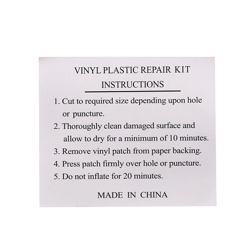 5x inflatable repair pvc patch adhesive repair patch inflatable repair tools FT