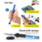 15Pcs Electric Soldering Iron Kit Welding Tool Set Adjustable Temperature 60W #