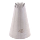 4Pcs Large Icing Piping NozzlePastry Tips Baking Tools Cakes Set Stainless St BX