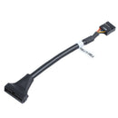15cm USB 3.0 20 Pin Header Male to USB 2.0 9 Pin Female Adapter Cable E7Y7