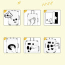 60 Pcs/Lot Anime Cute Pink Stickers Decals Skateboard Car Luggage Laptop Vinyls