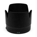 Et-87 bayonet hood black 70-200mm IS II rabbit II lens can mounted backward L2E4