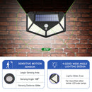 1pc Solar Light 180 LED Waterproof Outdoor Wall Lamps Motion Sensor Lights