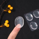 4pcs/set Snare Drum Mute Pad Drum Damper Transparent Instrument Accessories