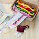 20 Pieces 3 Inch Bamboo Embroidery Hoops Round Wooden Circle Cross Stitch H Z1K1