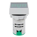22MM AC 12-500V Voltmeter Square Panel LED Digital Voltage Meter Indicator  Z4D3