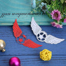 Soccer Wing Scrapbook Photo Album Cutting Dies Paper Card Craft Stencils