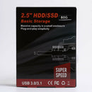 Portable 80GB External 2.5" USB 3.0 Hard Drive Disk HDD For Laptop Desktop