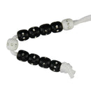 Portable Golf Deluxe Bead Golf Score/Stroke Counter Black/White Beads Bracelet