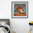 5D DIY Diamond Painting Food Word Full Round Drill Embroidery Arts (LG127) A