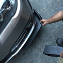 1 Pair Auto Car Front Shovels Auto Vehicle Bumper Spoiler Front Shovel Deco