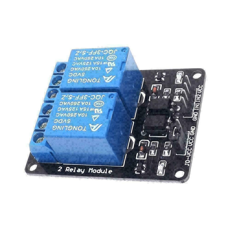 5V 2 Channel Relay Board Module for Raspberry Pi ARM AVR DSP PIC TOOL O9O3 M3P1