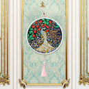 DIY Diamond Painting Tassel Peafowl Wall Picture Cross Stitch Embroidery