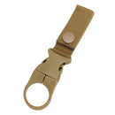 Nylon Molle Webbing Backpack Hanger Hook Carabiner Water Bottle Buckle Hook
