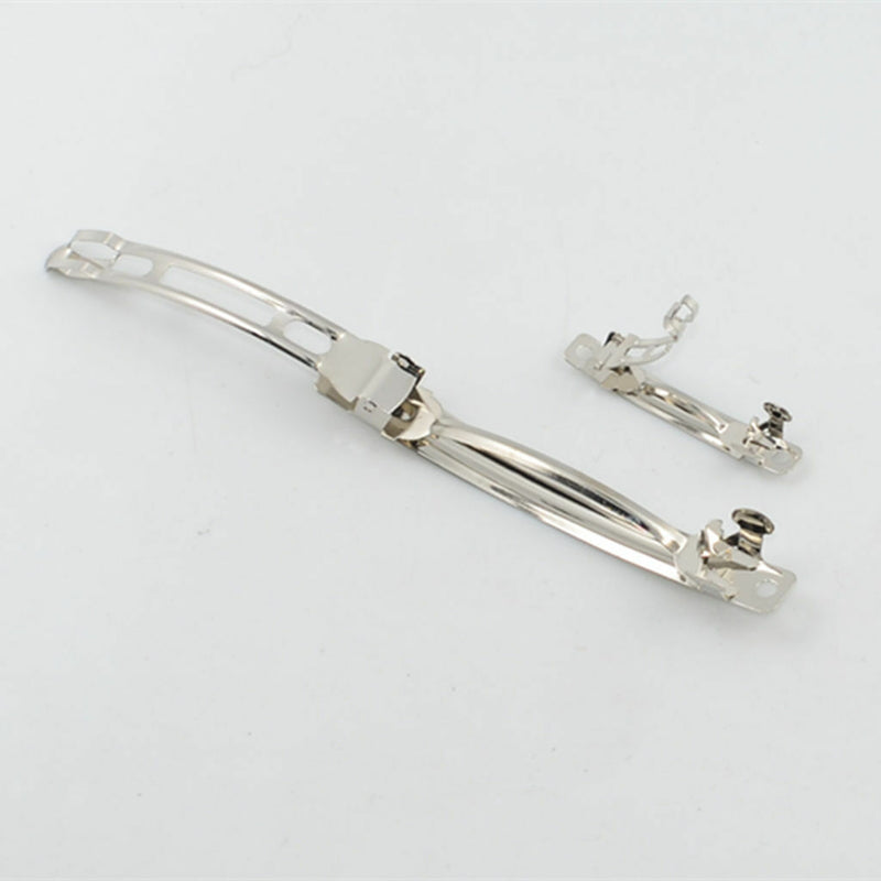 20pcs Blank French Barrette Hair Clips for DIY Women's Hair Accessories 8cm