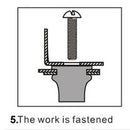 3x Steel M8 M10 M12 Hand Rivet Rivnut  Nut Setter NutSert Kit