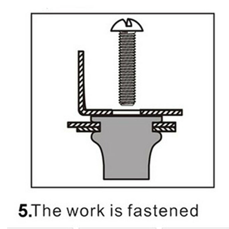 3x Steel M8 M10 M12 Hand Rivet Rivnut  Nut Setter NutSert Kit