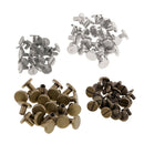 Wholesale 40Pcs Punk Rock Metal Screw Studs Rivet DIY Dog Collars Clothes