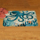 Marine Style Door Mat Floor Carpet for Living Room Sea Turtle Pattern Coral