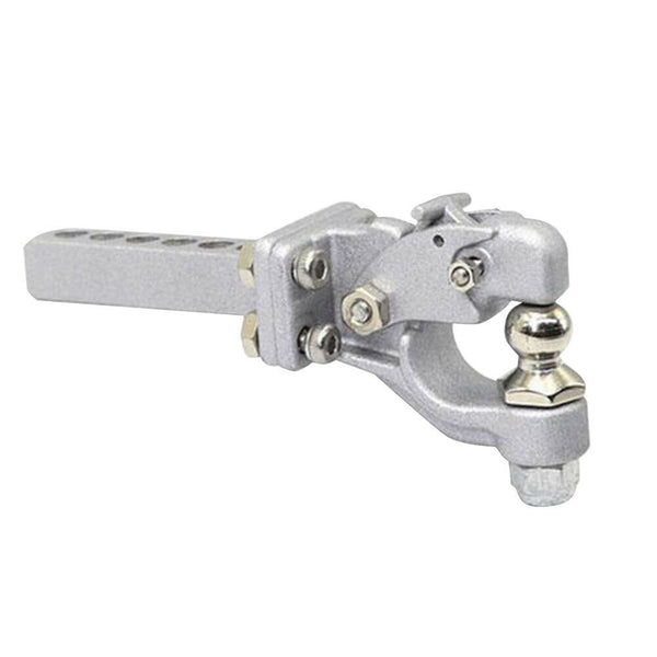 RC Climbing Car Rear Trailer Hook Adjustable Metal Tractor Hook Receiver