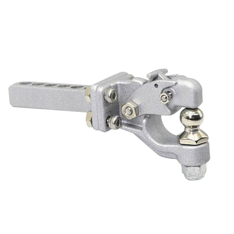 RC Climbing Car Rear Trailer Hook Adjustable Metal Tractor Hook Receiver