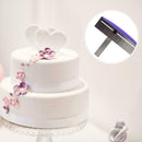 Stainless Steel Dough Bench Scraper Plastic Handle Cake Slicer Pastry Cutter