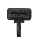 16 Pin Flat OBD 2 Auto ELM327 Extension Cable with Switch Adapter Connector