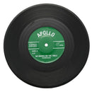 6pieces / Set Spinning Retro Vinyl Disc Drink Coasters X5Q5